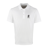 UCS Taunton College Men's Cool Tech Polo Shirt - White