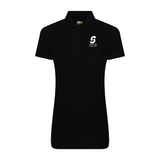 UCS Taunton College Women's Polycotton Polo Shirt - Black