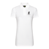 UCS Taunton College Women's Polycotton Polo Shirt - White
