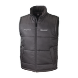 UCS Transport Team Unisex Padded Bodywarmer - Black