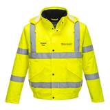 UCS Transport Team Unisex Hi Vis Bomber Jacket - Yellow