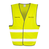 UCS Transport Team Unisex Hi Vis Vest - Yellow