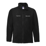 UCS Transport Team Men's Full Zip Fleece - Black