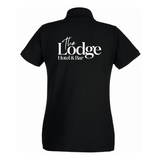The Lodge Women's Premium Cotton Pique Polo Shirt - Black