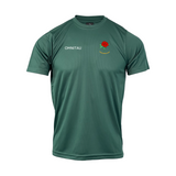 Tradescant House Unisex Technical T-Shirt - Bottle Green