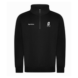 UCS Agriculture Unisex Quarter Zip Cotton Fleece - Black