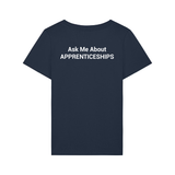 UCS Apprenticeships Women's Cotton T-Shirt - Navy
