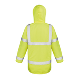 UCS College Group Unisex Long Length Hi Vis Jacket - Yellow