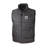 UCS College Group Padded Bodywarmer - Black