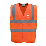 UCS University Centre Flame Proof Unisex Hi Vis Vest - Orange