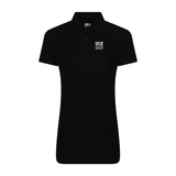UCS University Centre Women's Polycotton Polo Shirt - Black