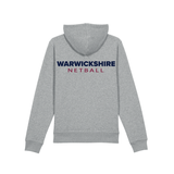 Warwickshire Netball Club Team Sports Kid's Hoodie - Heather Grey