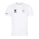 Warwickshire Netball Men's Technical T-Shirt - White