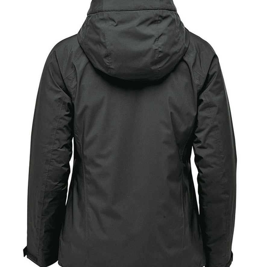 Women's Premium Waterproof & Breathable Waterproof Jacket With Adjustable Hood - Grey