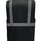 Unisex Recycled Executive Waistcoat  - Black