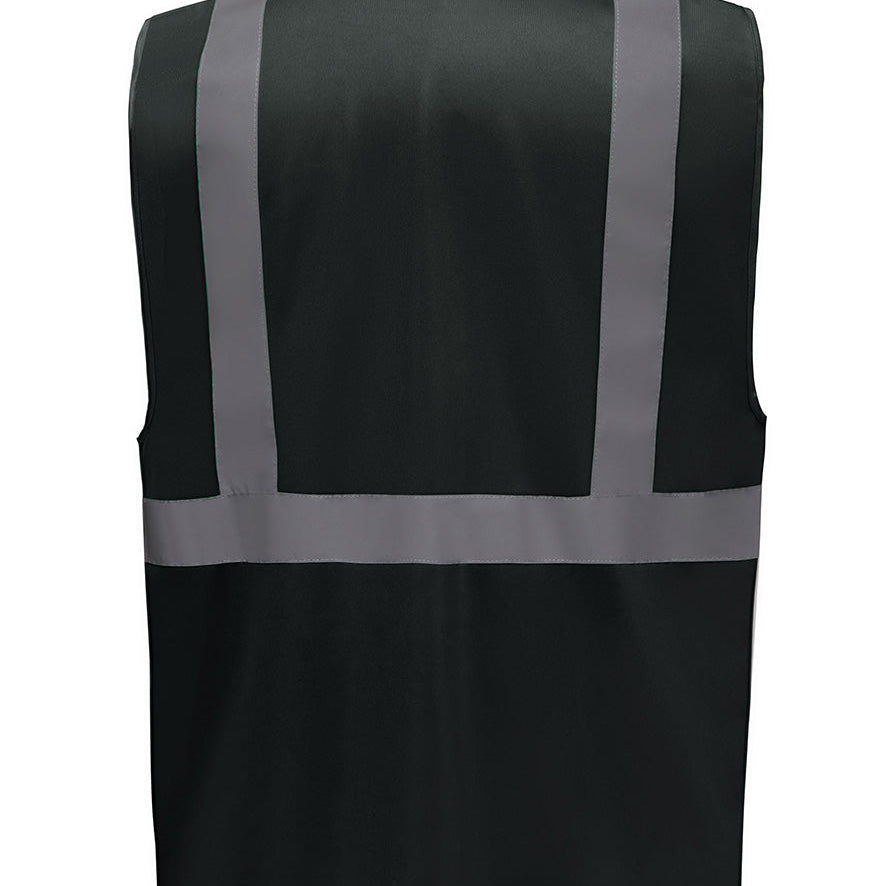Unisex Recycled Executive Waistcoat  - Black