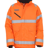 Unisex Premium High Visibility Storm Jacket - Orange