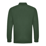 Apetito Unisex Long Sleeve Polo Shirt - Bottle Green